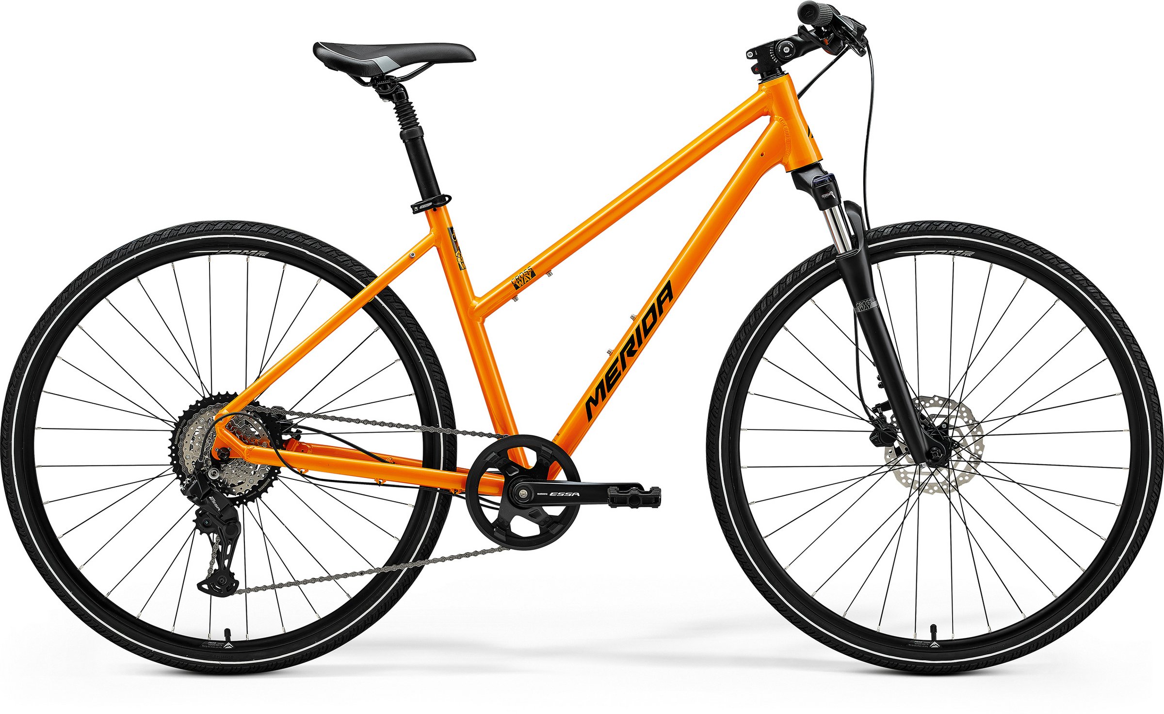 Merida Crossway 20 Lady metalinis oranžinis moteriškas dviratis